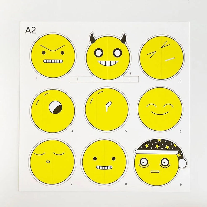 DIY Emoji 3D Pop-up-Buch