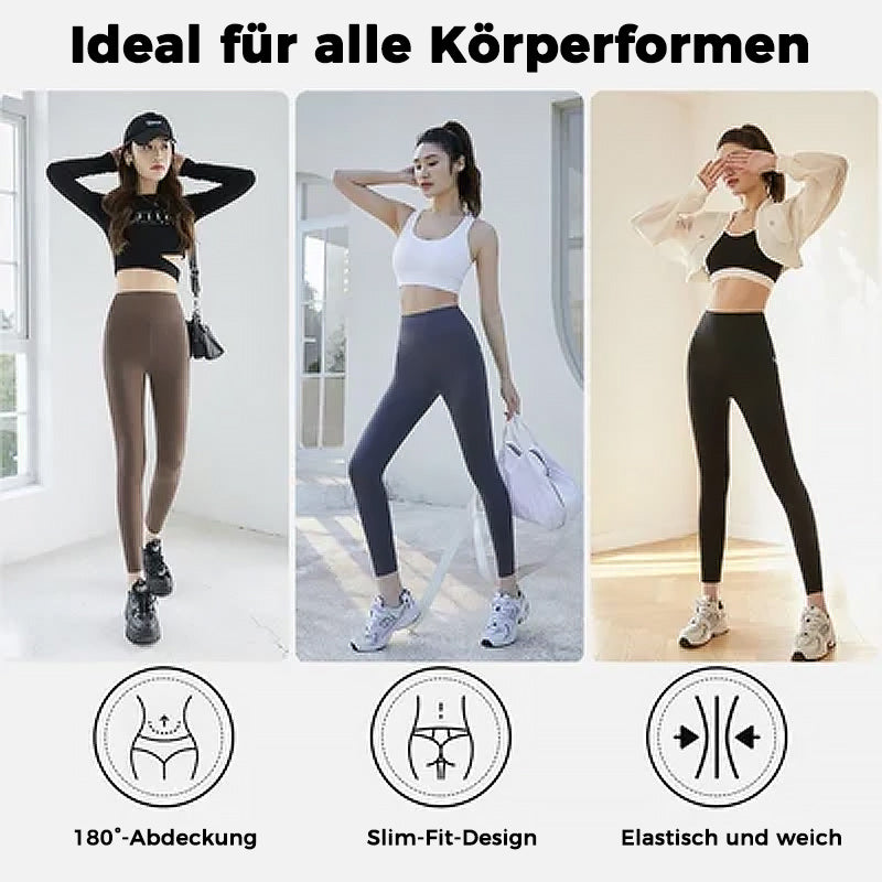 Hoher Taille und Bauchkontrolle Leggings