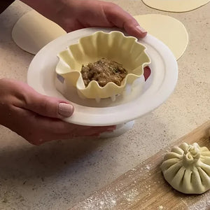 Brötchen- und Knödelmaschine in Blumenform