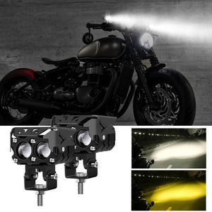 Motorrad fahrende LED-Zusatzscheinwerfer