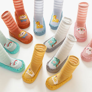 Tierische Kinderboden-Socken