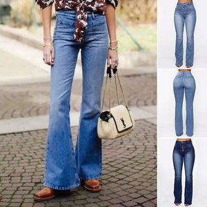 Hoher Taille Jeans