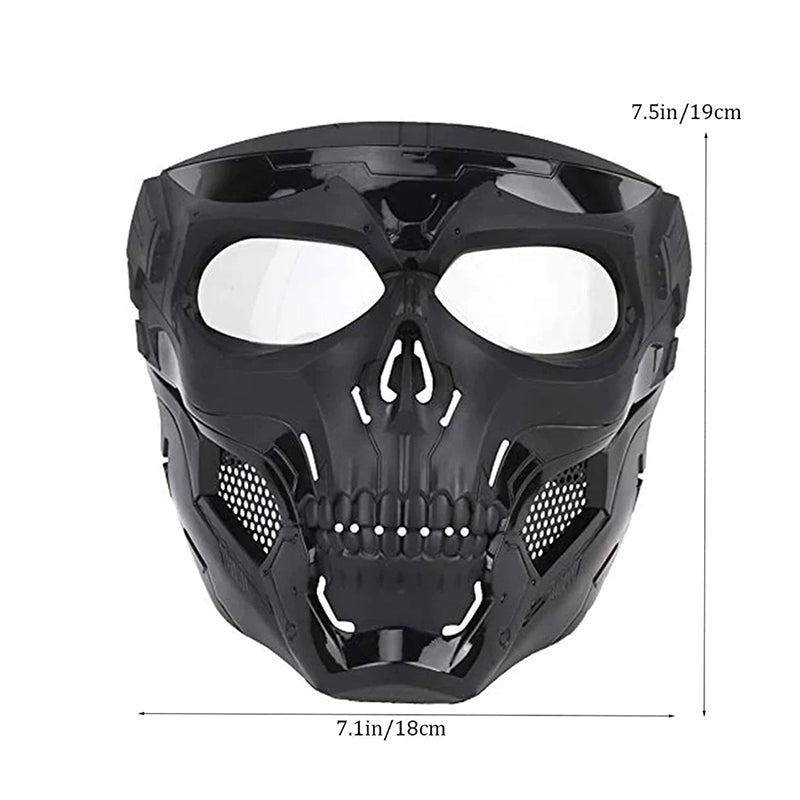 Totenkopf Horror Helmmaske