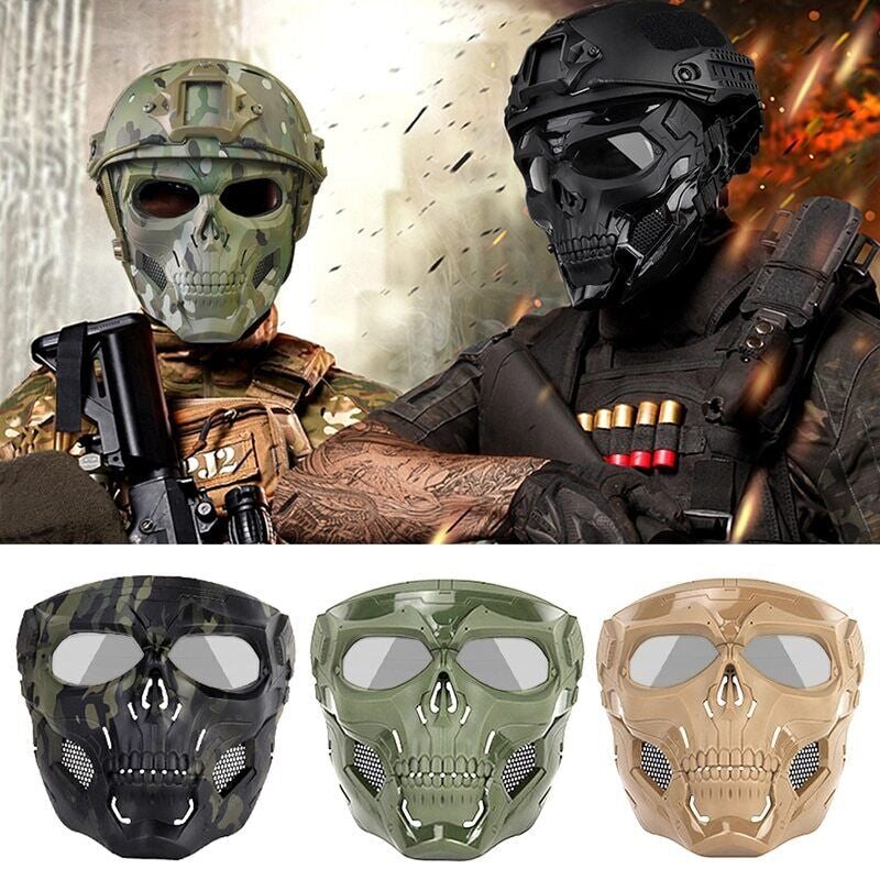 Totenkopf Horror Helmmaske